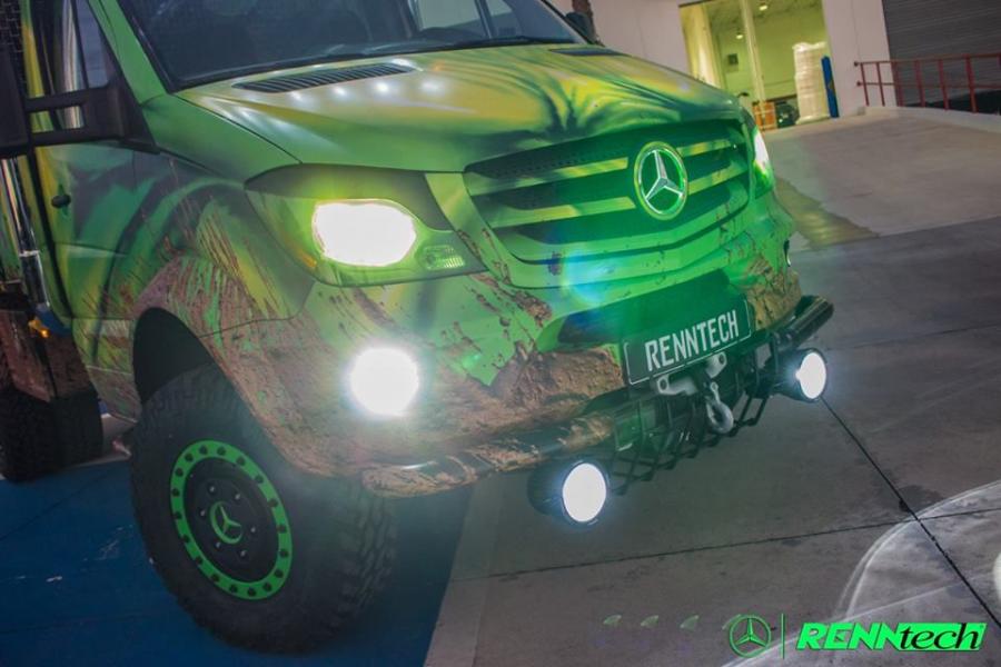 Детали экстерьера Mercedes-Benz Sprinter Extreme Concept by RENNtech 2016 года  (фото 6 из 22)